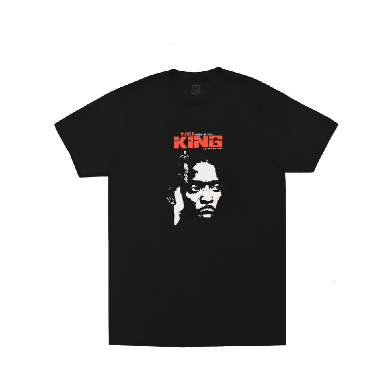 Funny Meme T-shirt-King Skateboards - Rules S/S Tee [BLACK]