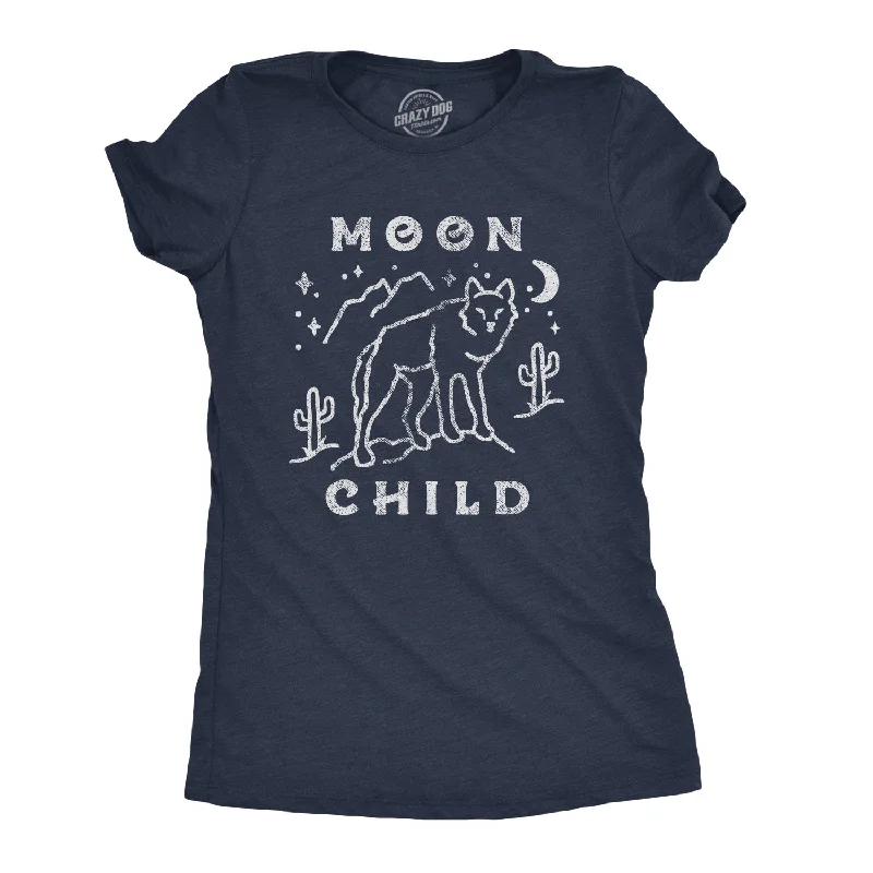 Holiday Themed T-shirt-Moon Child Women's T Shirt