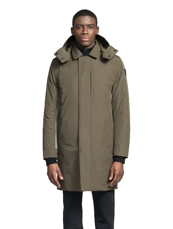 Warm Insulated Winter Jacket-Nord Men's Tailored Trench Coat