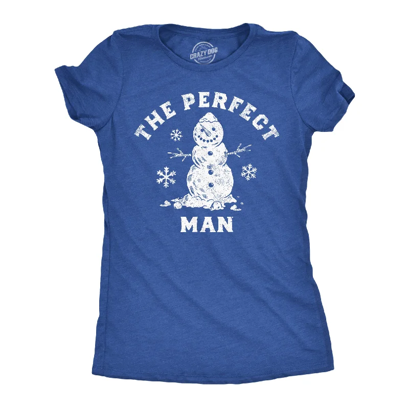 Funny Slogan T-shirt-The Perfect Man Women's T Shirt