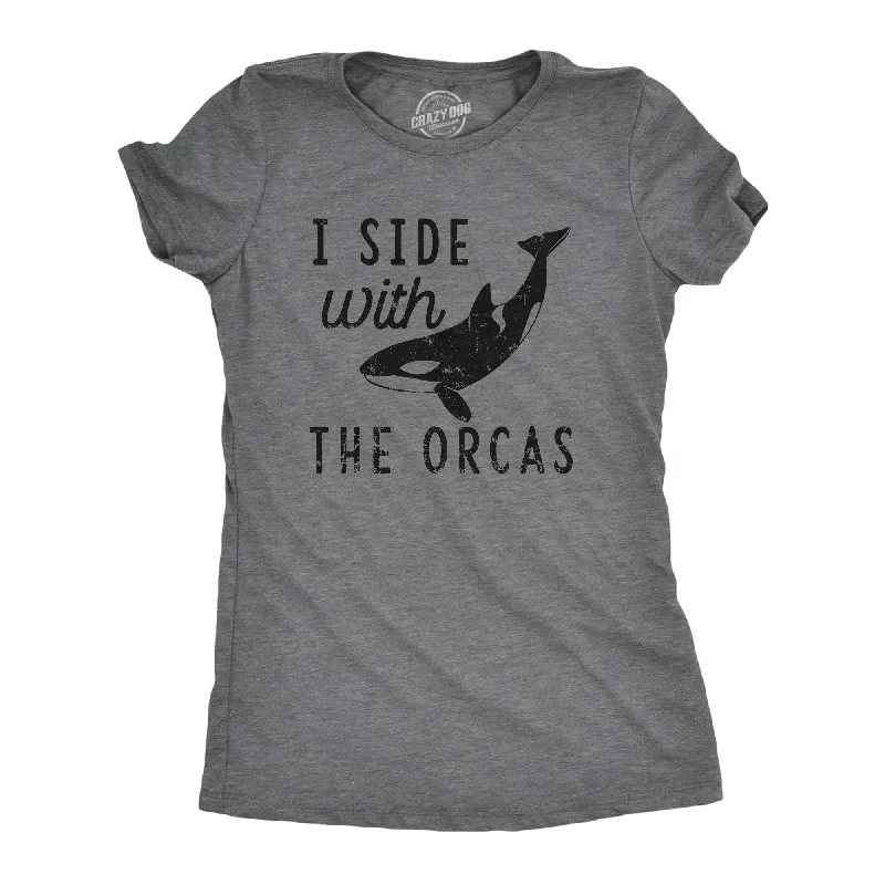 Retro Style T-shirt-I Side With The Orcas Women's T Shirt