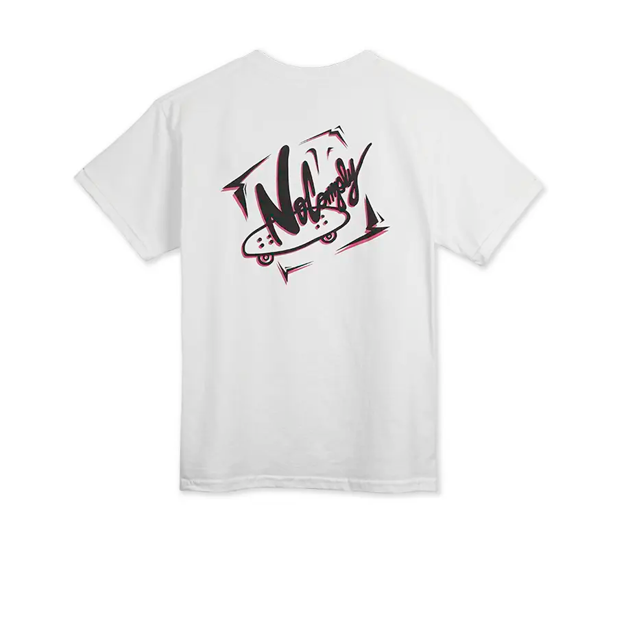 Soft Pastel T-shirt-No-Comply Transport Youth Tee Shirt - White