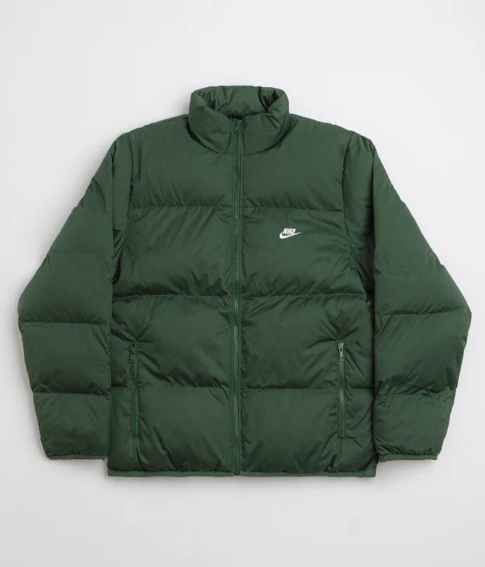 Classic Canvas Jacket-Nike Club Puffer Jacket - Fir / White