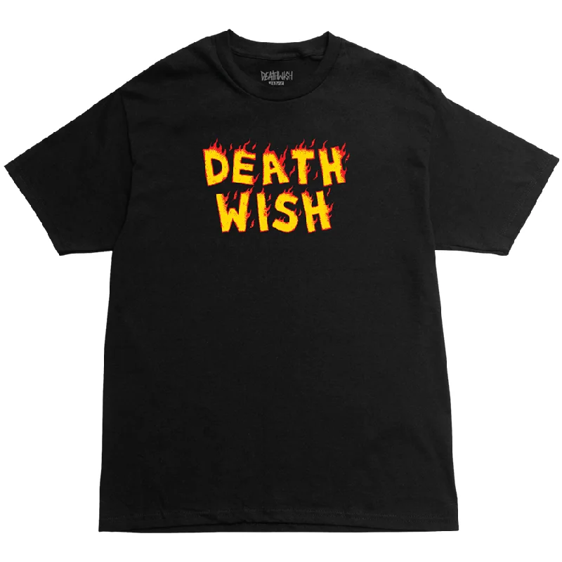 Soft Pastel T-shirt-Deathwish Skateboards Mind Wars T-Shirt - Black