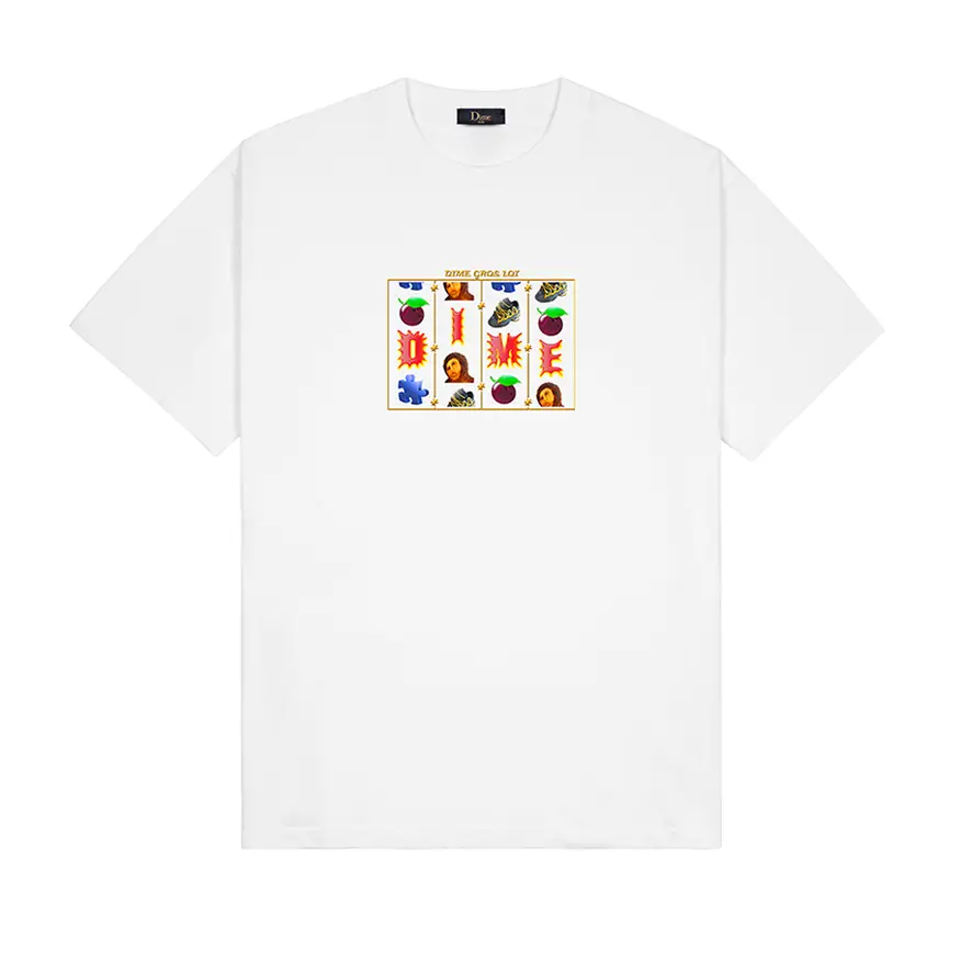 T-shirt For Streetwear Fashion-Dime MTL VLT Tee Shirt - White