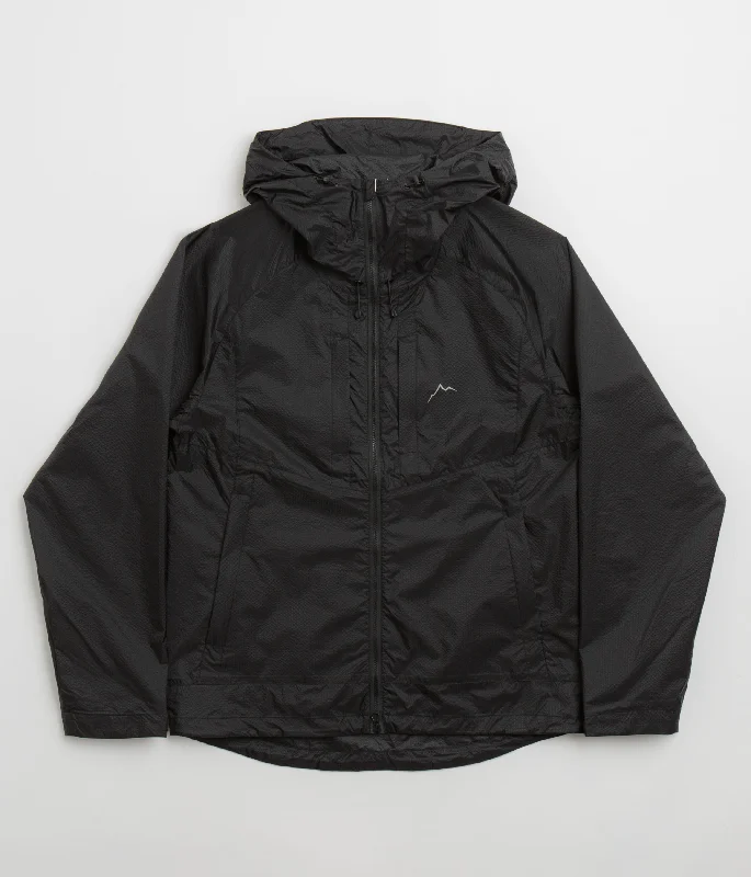 Soft Stretch Jacket-Cayl Ripstop Nylon Jacket - Black