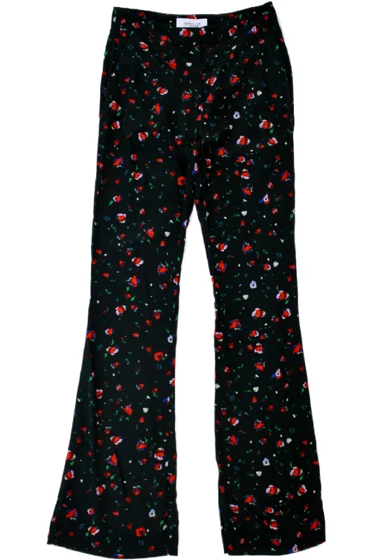 Stretchable Bootcut Pants-Derek Lam 10 Crosby - Floral Silk Pants