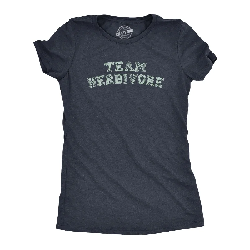 Custom Name T-shirt-Team Herbivore Women's T Shirt