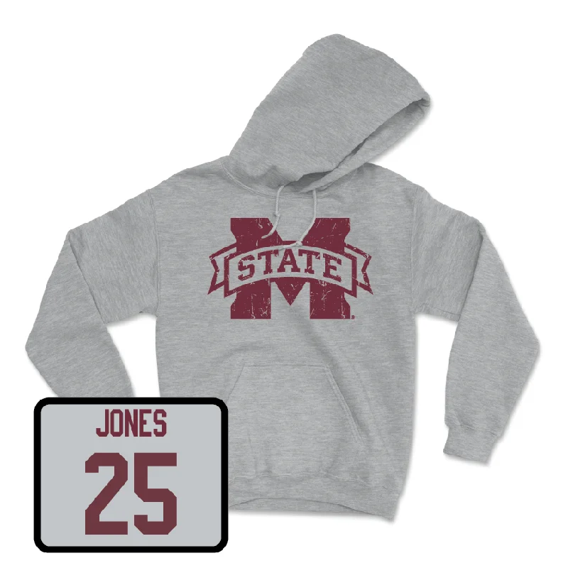 Stylish Urban Hoodie-Sport Grey Football Classic Hoodie - Grant Evans