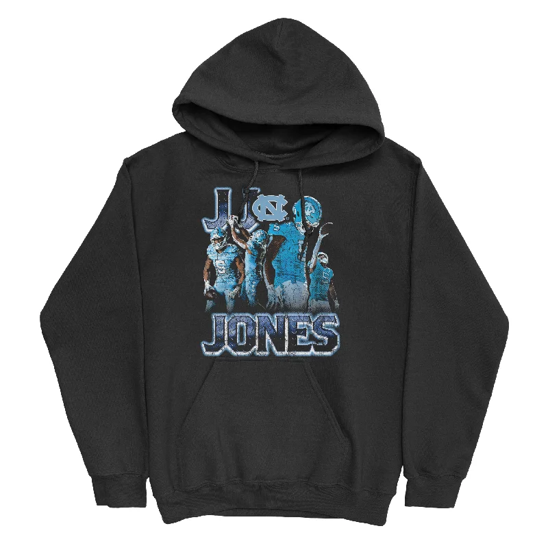 Casual Sweatshirt Hoodie-EXCLUSIVE RELEASE: JJ Jones Graphic Black Hoodie