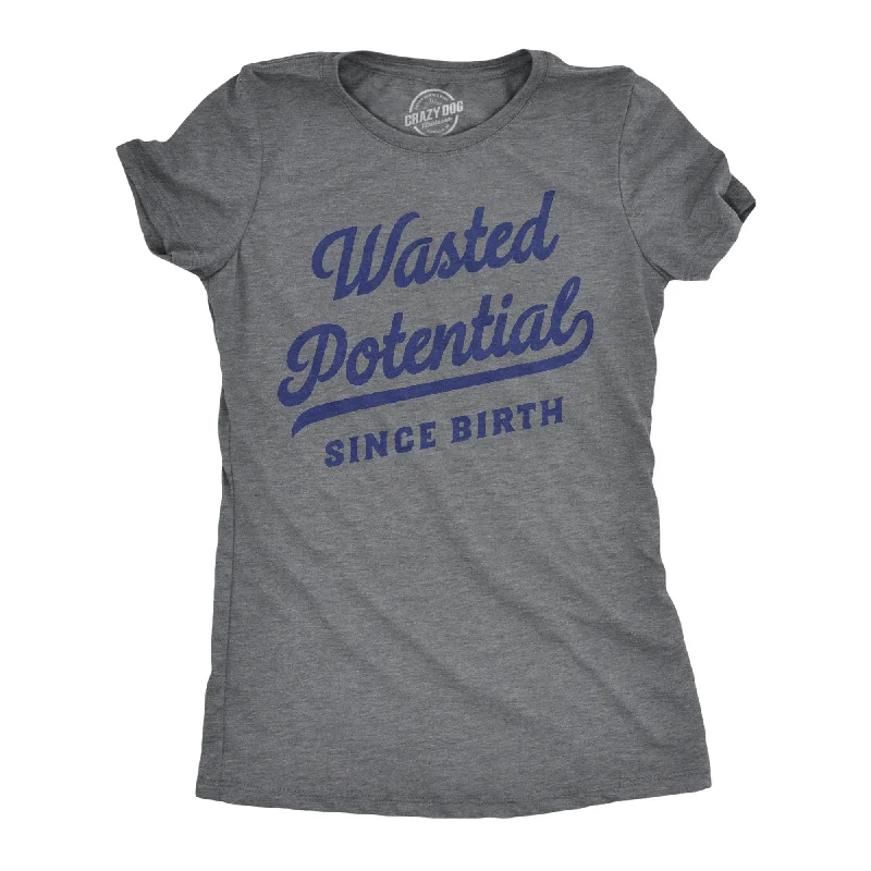 Cool Graphic T-shirt-Wasted Potential Women's T Shirt