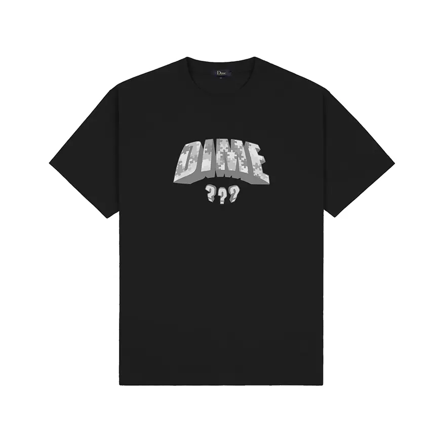 Funny Slogan T-shirt-Dime MTL Allstar Tee Shirt - Black