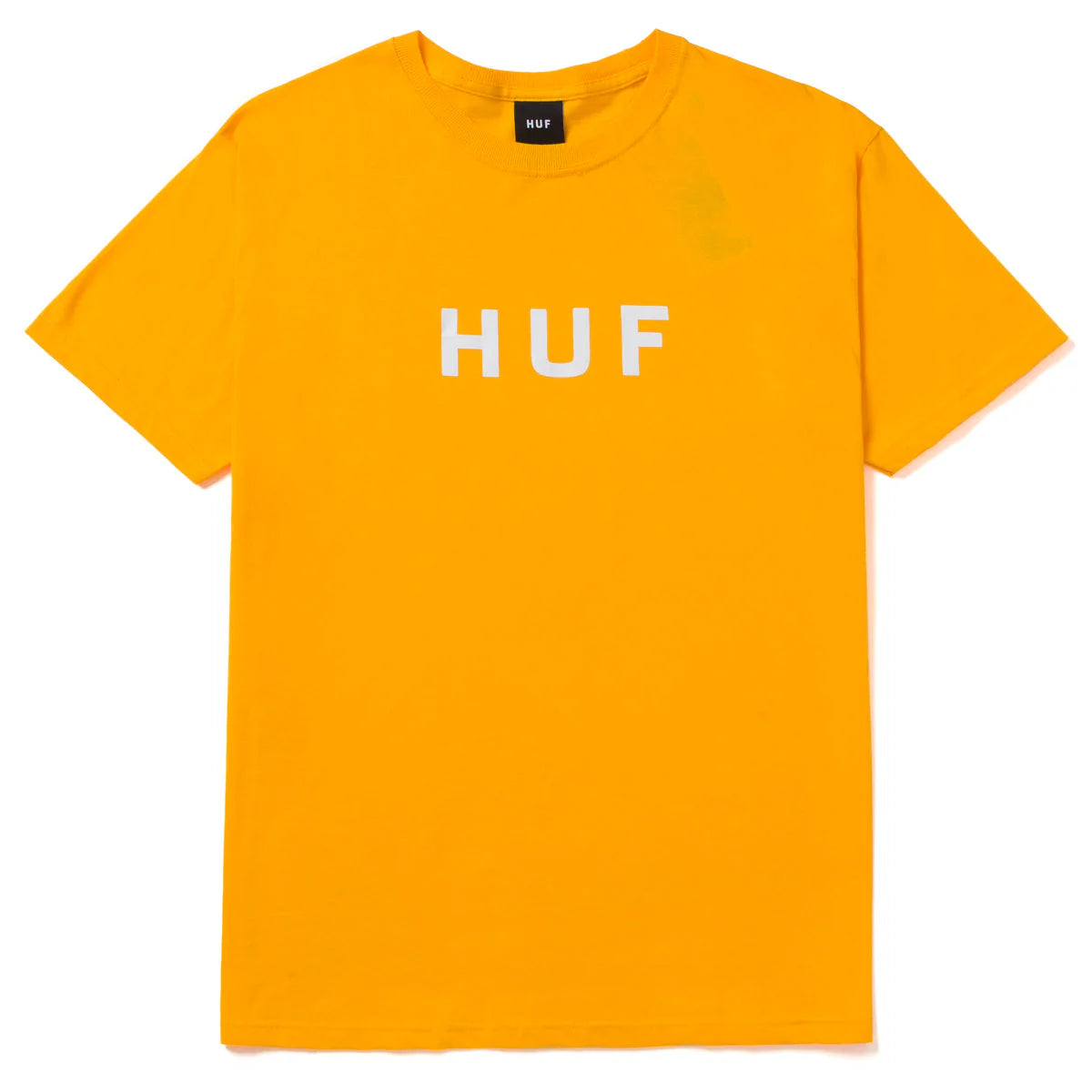 T-shirt With Motivational Quotes-Huf OG Logo T-Shirt - Gold