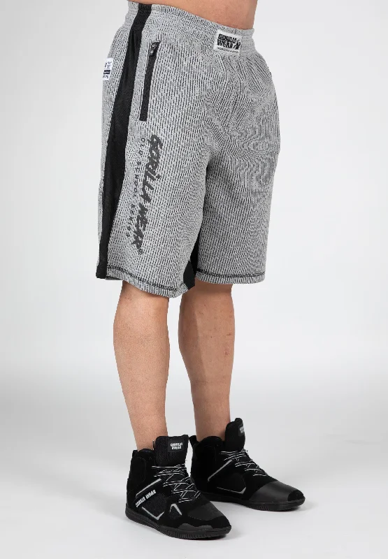 Loose Fit Cargo Shorts-Augustine Old School Shorts - Gray