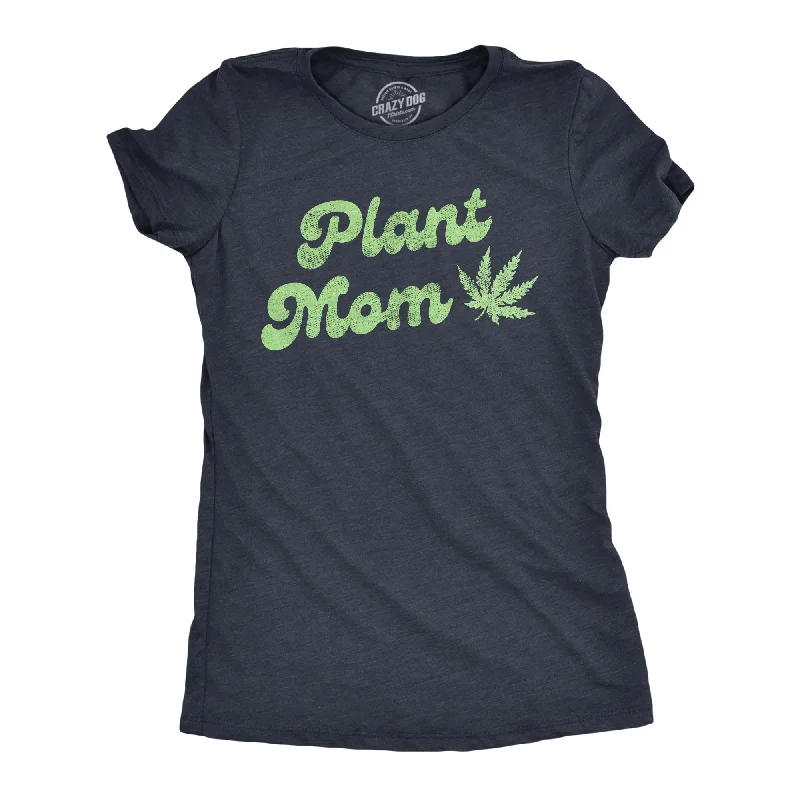 Graphic T-shirt For Kids-Plant Mom Women's T Shirt