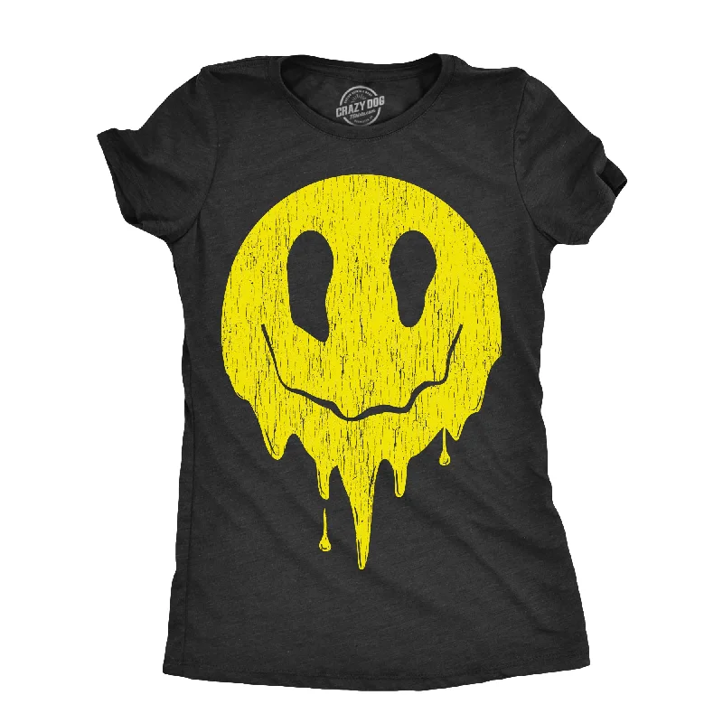 Casual Chic T-shirt-Dripping Smile Women's T Shirt