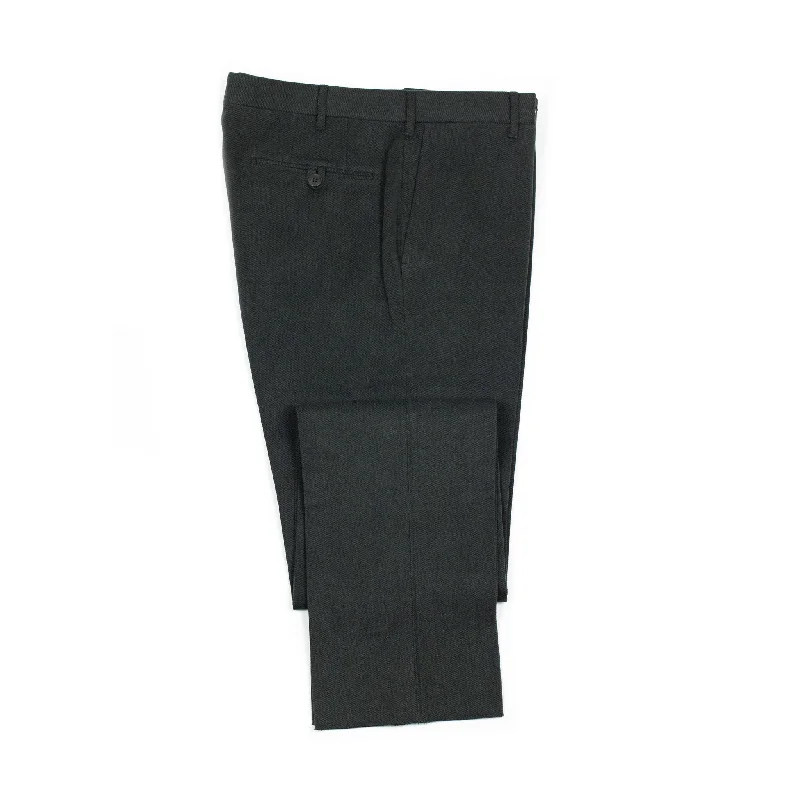 Casual Cotton Pants-Slate grey heavy cotton twill trousers (restock)