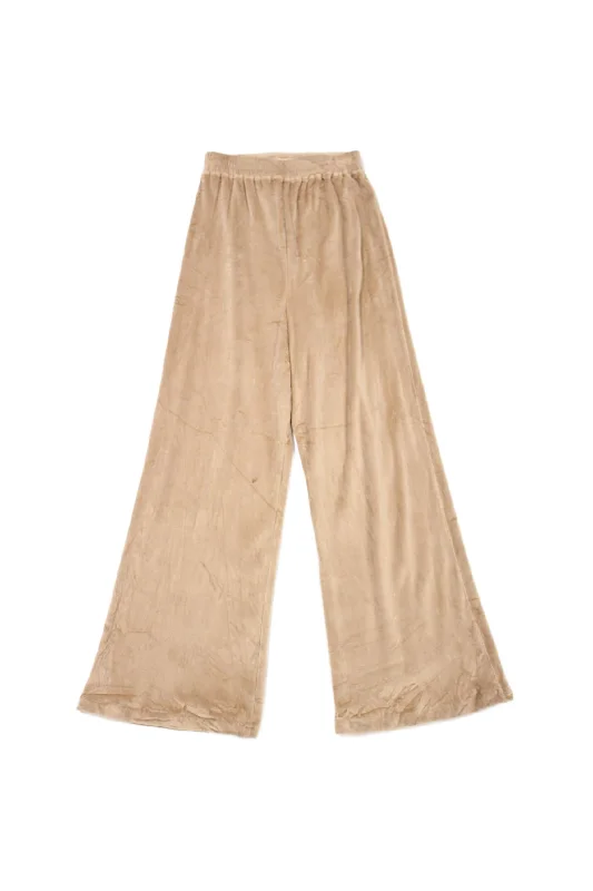 Fashionable Drawstring Pants-Skims - Velour Lounge Pant