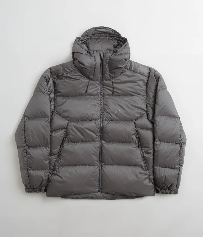 Comfortable Rainproof Jacket-Cayl Down Jacket - Grey