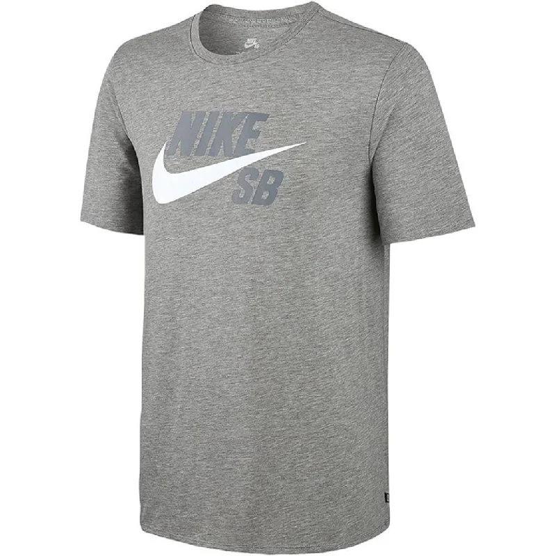 Vintage Logo T-shirt-Nike SB Dri-Fit T-Shirt - Athletic Heather Grey