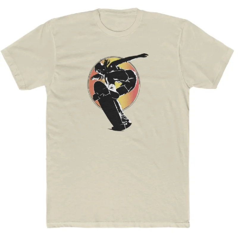 Custom Team T-shirt-45 RPM Vintage Stacy Peralta T-Shirt - Tan