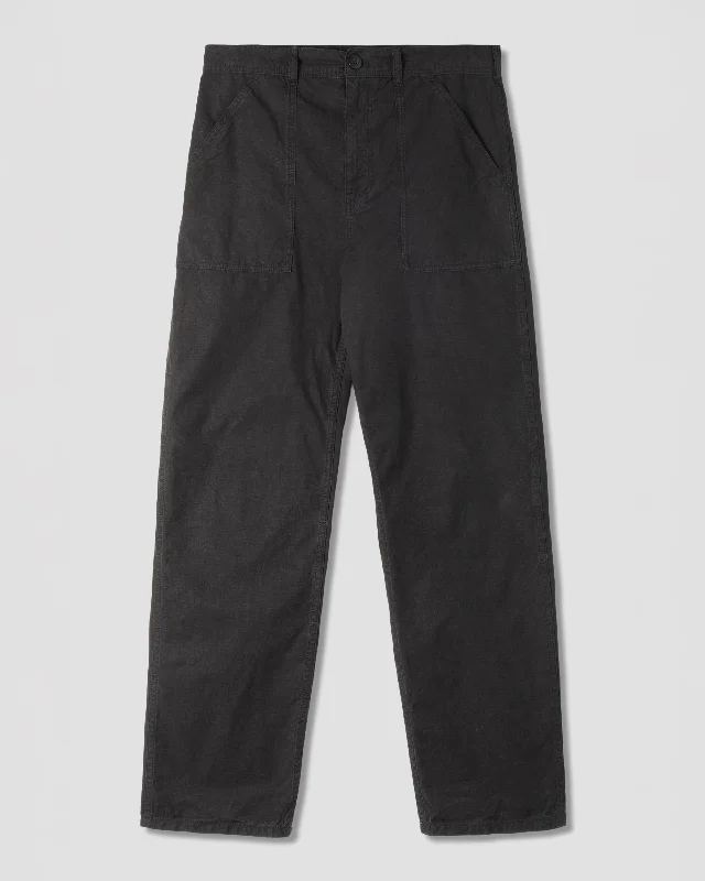 Comfortable Stretch Pants-Fat Pant (Black Ripstop)