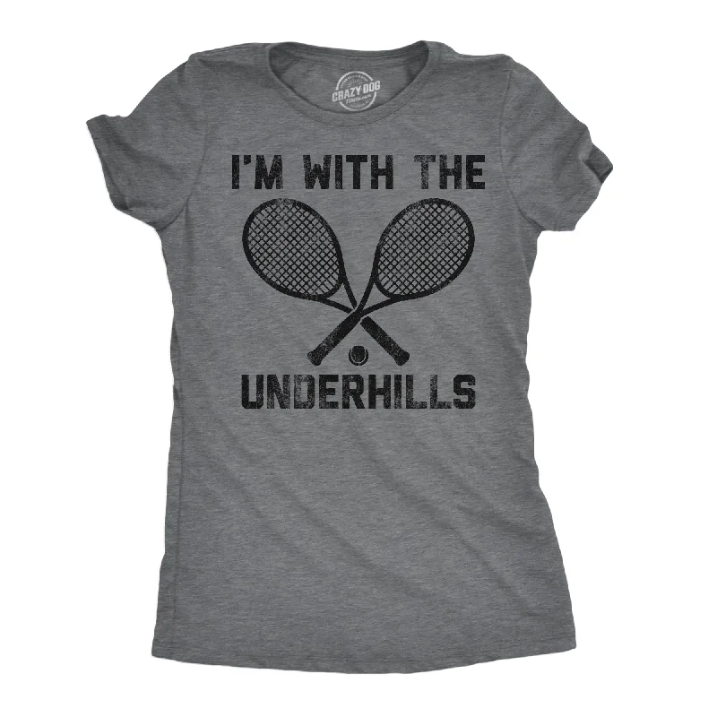 Soft Fabric T-shirt-Im With The Underhills Women's T Shirt