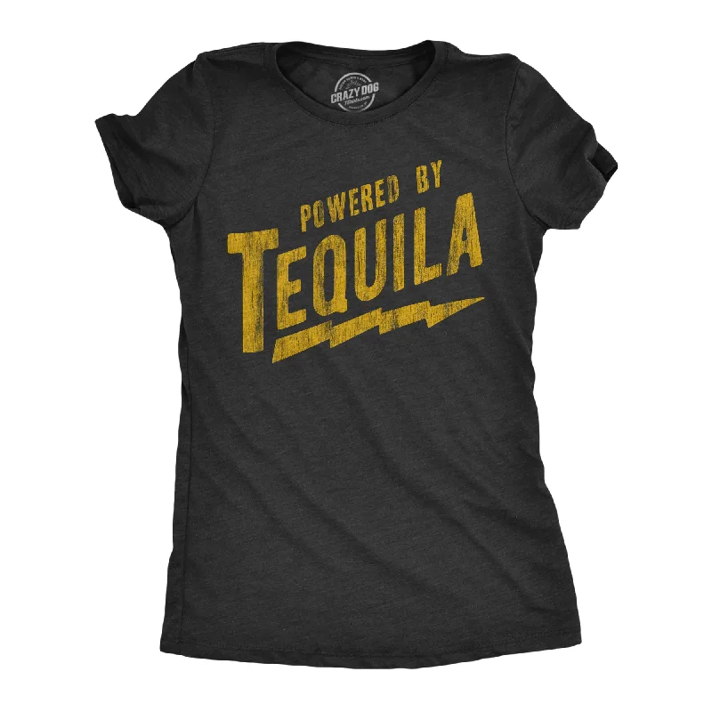 Vintage Logo T-shirt-Powered By Tequila Women's T Shirt