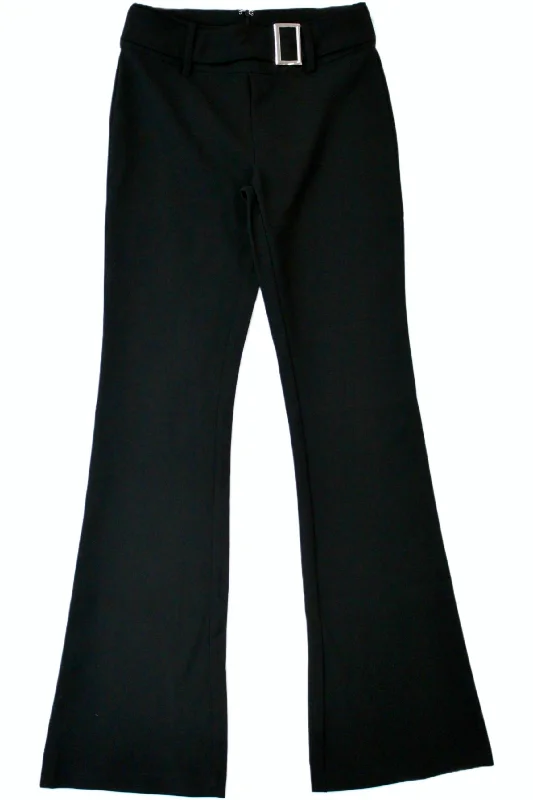 All-season Track Pants-OUTCAST - Belted Flares