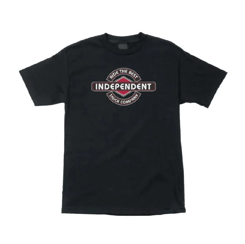 Athletic Fit T-shirt-Independent Tee RTB Bar Black