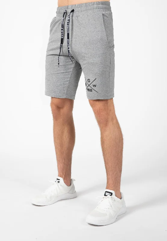 Comfortable Yoga Shorts-Cisco Shorts - Gray/Black