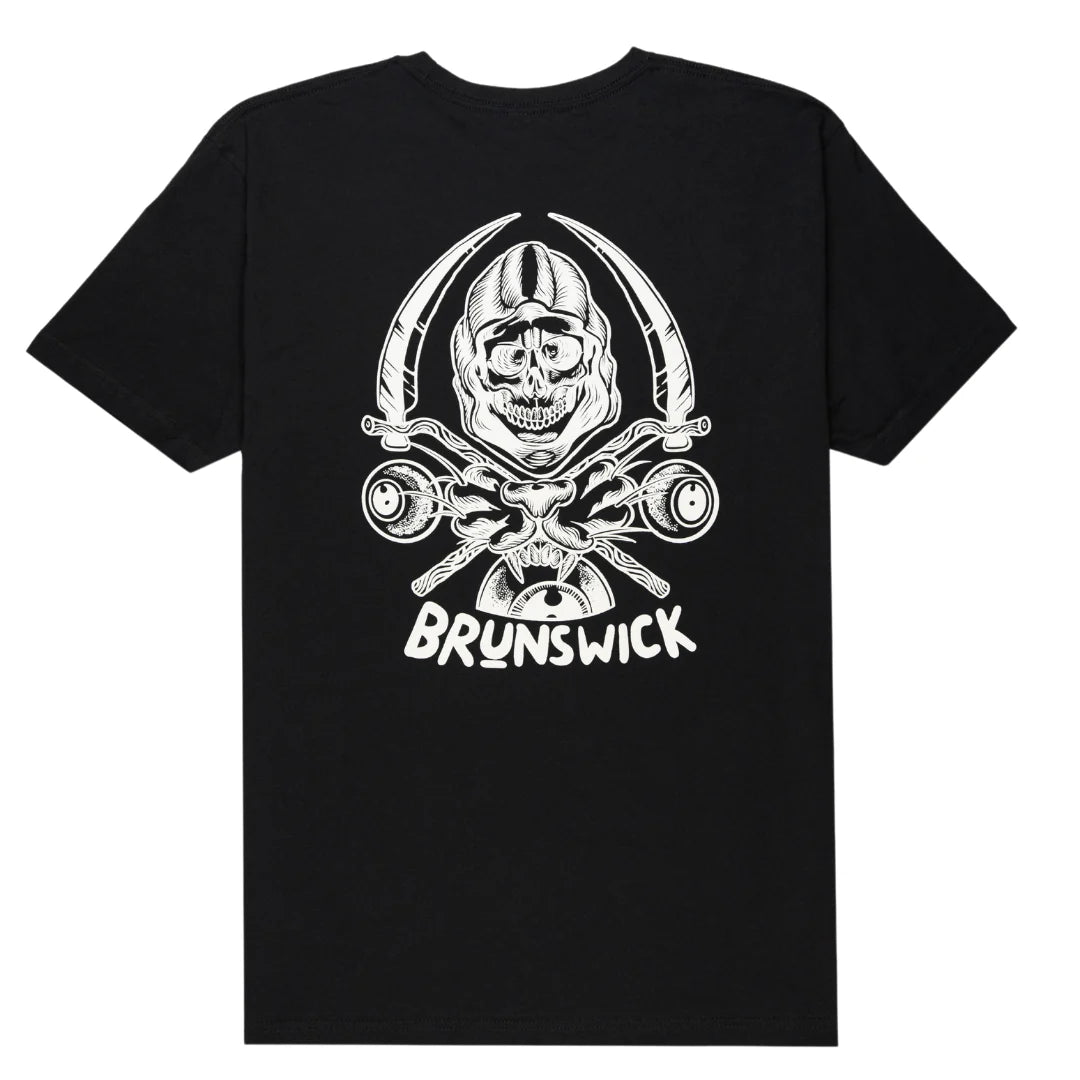 Geometric Art T-shirt-Brunswick Grip Snarl T-Shirt - Black