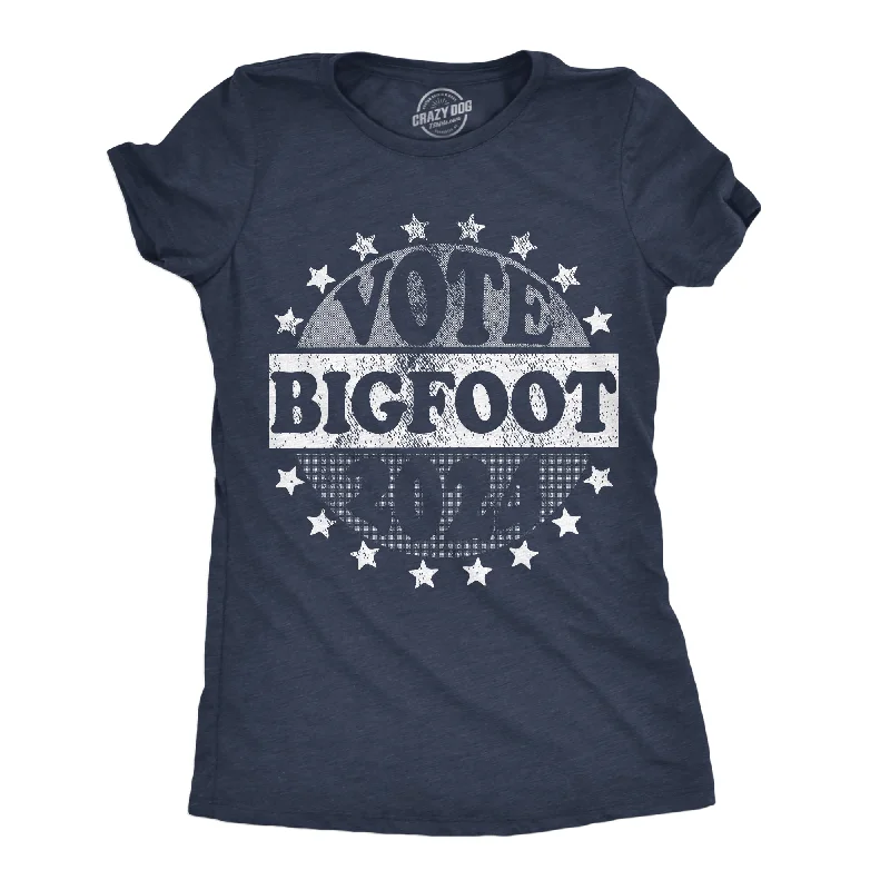 High-quality Cotton T-shirt-Vote Bigfoot 2024 Women's T Shirt