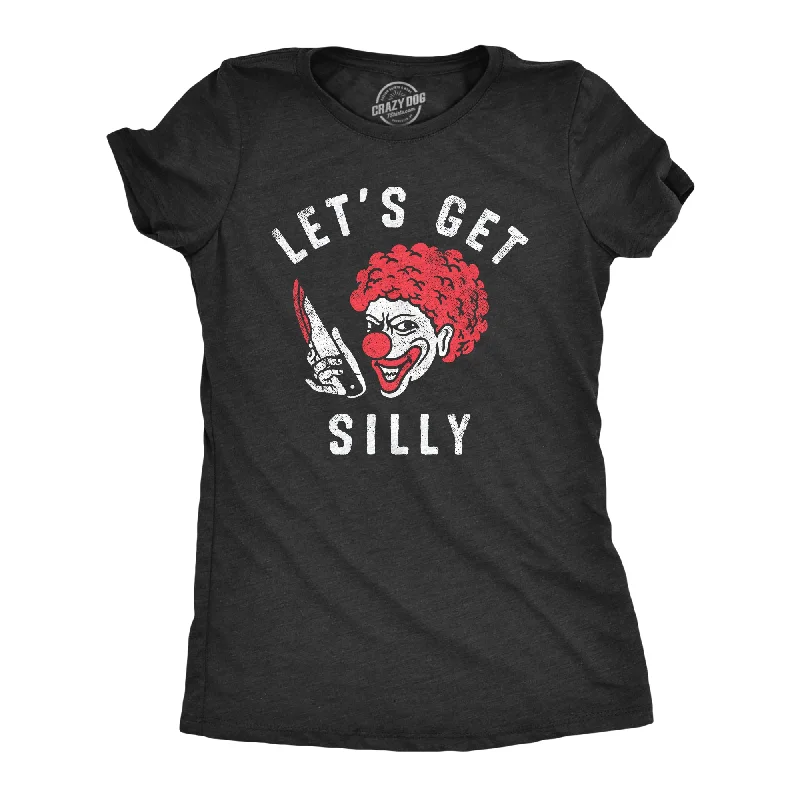 Designer T-shirt-Lets Get Silly Women's T Shirt