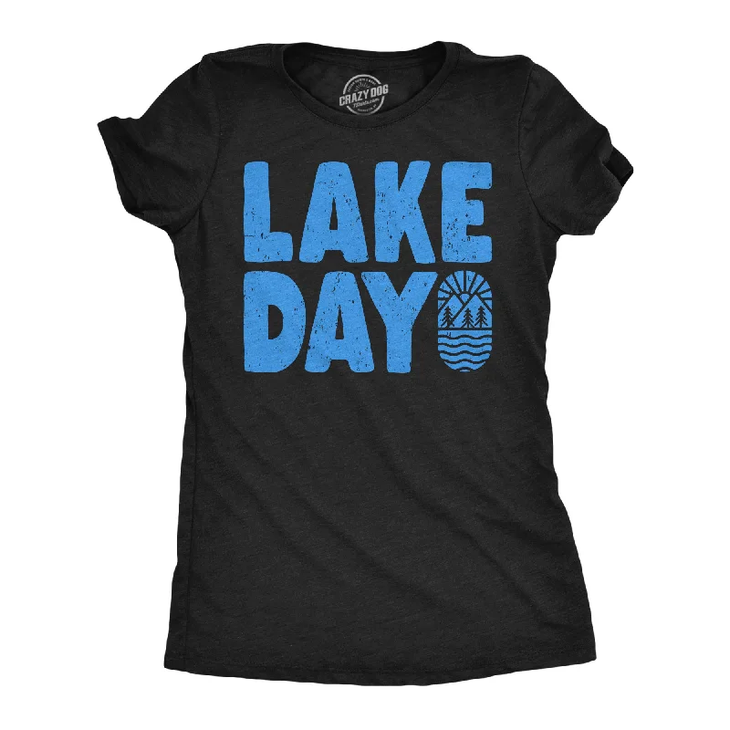 Summer Vacation T-shirt-Lake Day Women's T Shirt