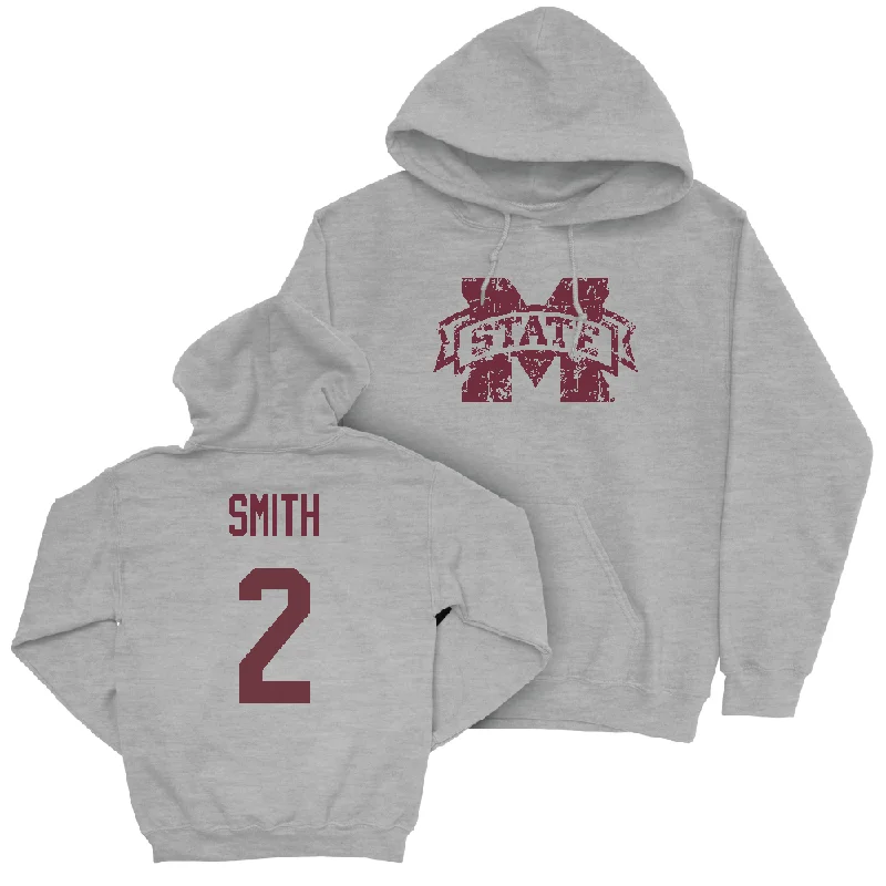 Colorblock Hoodie-Sport Grey Football Classic Hoodie - Isaac Smith