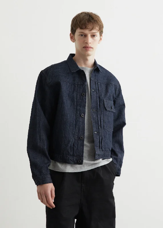 High-performance Running Jacket-14oz Denim 1st Jacket