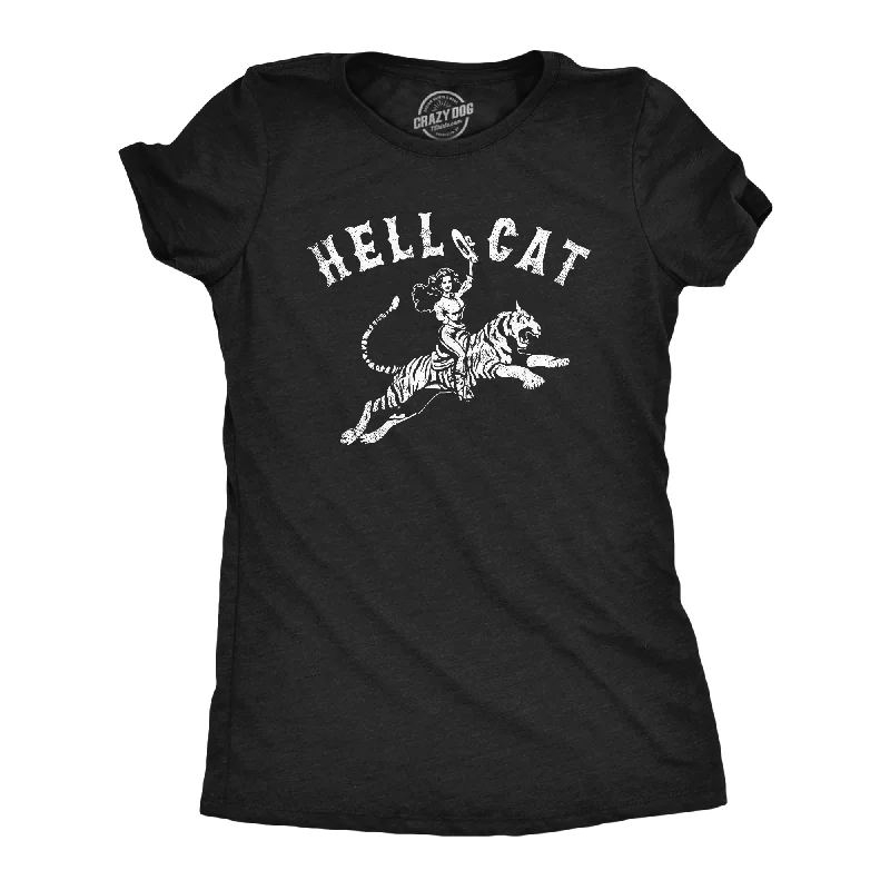 Cool Quote T-shirt-Hell Cat Women's T Shirt