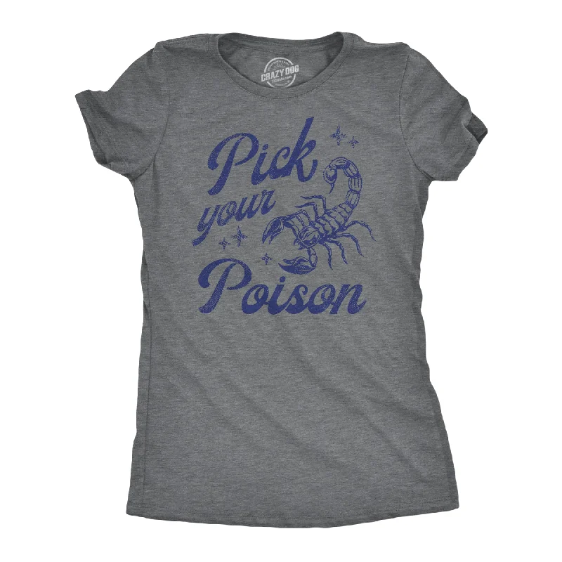 Simple Logo T-shirt-Pick Your Poison Women's T Shirt