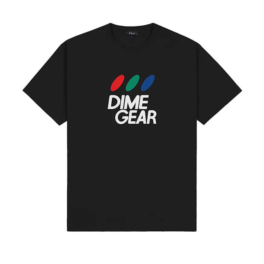 Tie-dye T-shirt-Dime MTL Gear Tee Shirt - Black