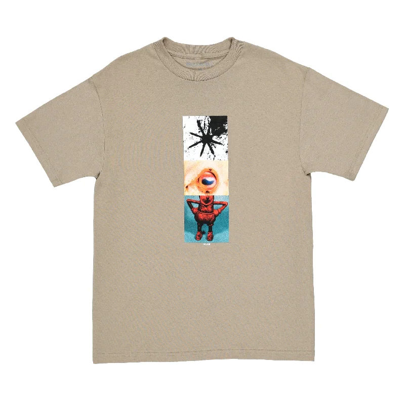 Urban Style T-shirt-QUASI SKATEBOARDS PLAS TEE SAND