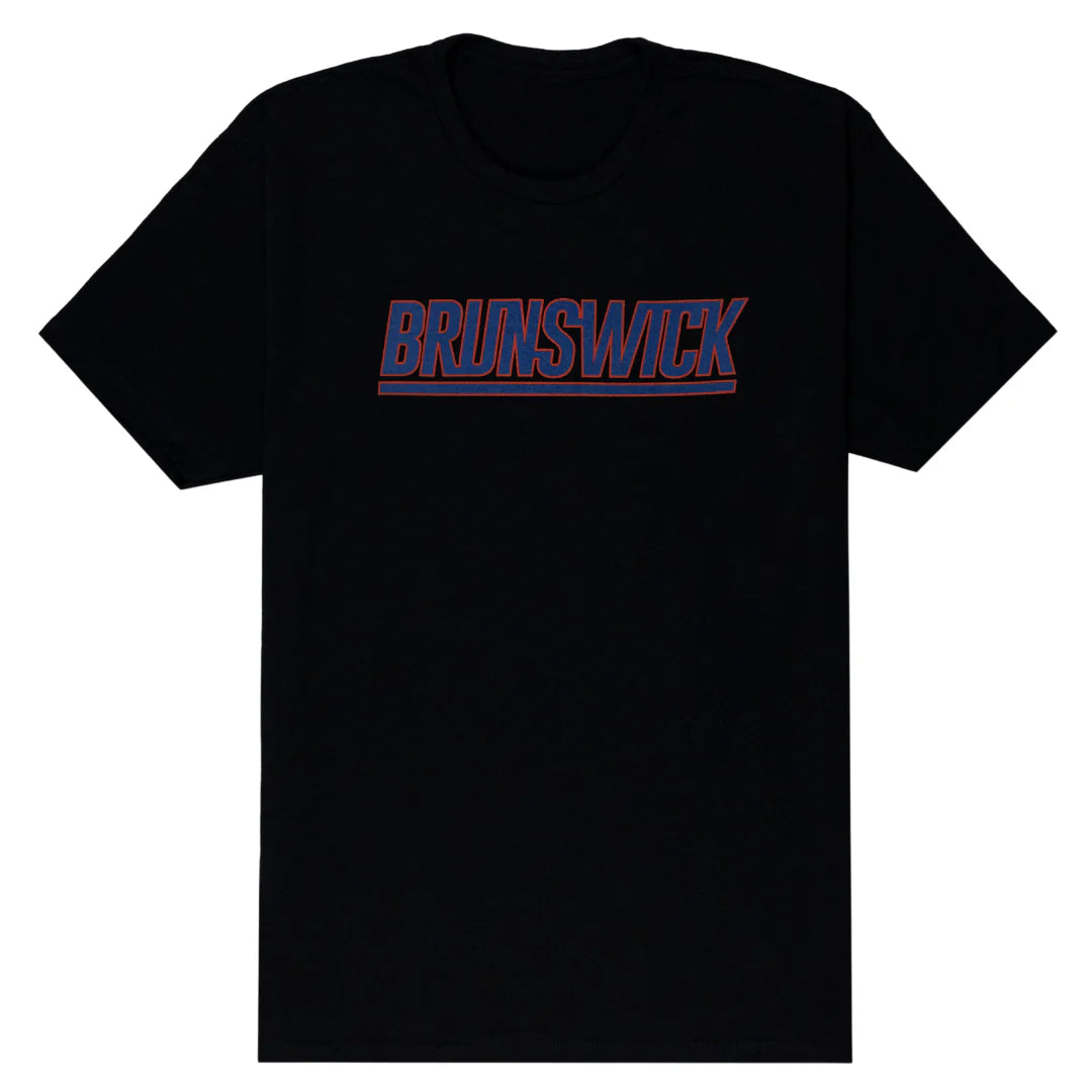 Soft Fabric T-shirt-Brunswick Grip Meadowlands T-Shirt - Black