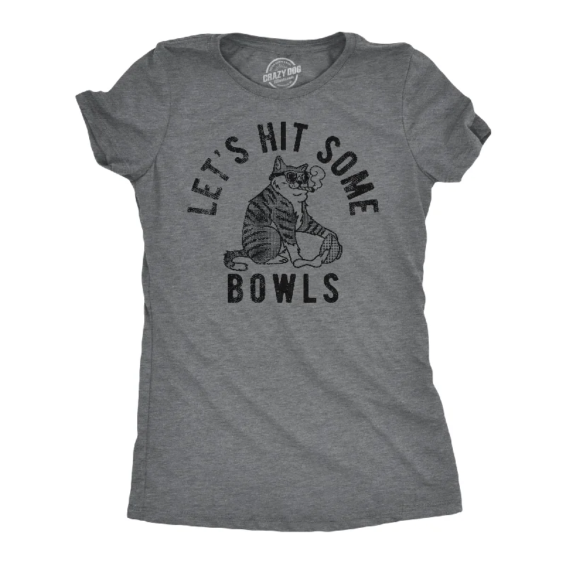 Graphic Tee For Summer-Lets Hit Some Bowls Women's T Shirt