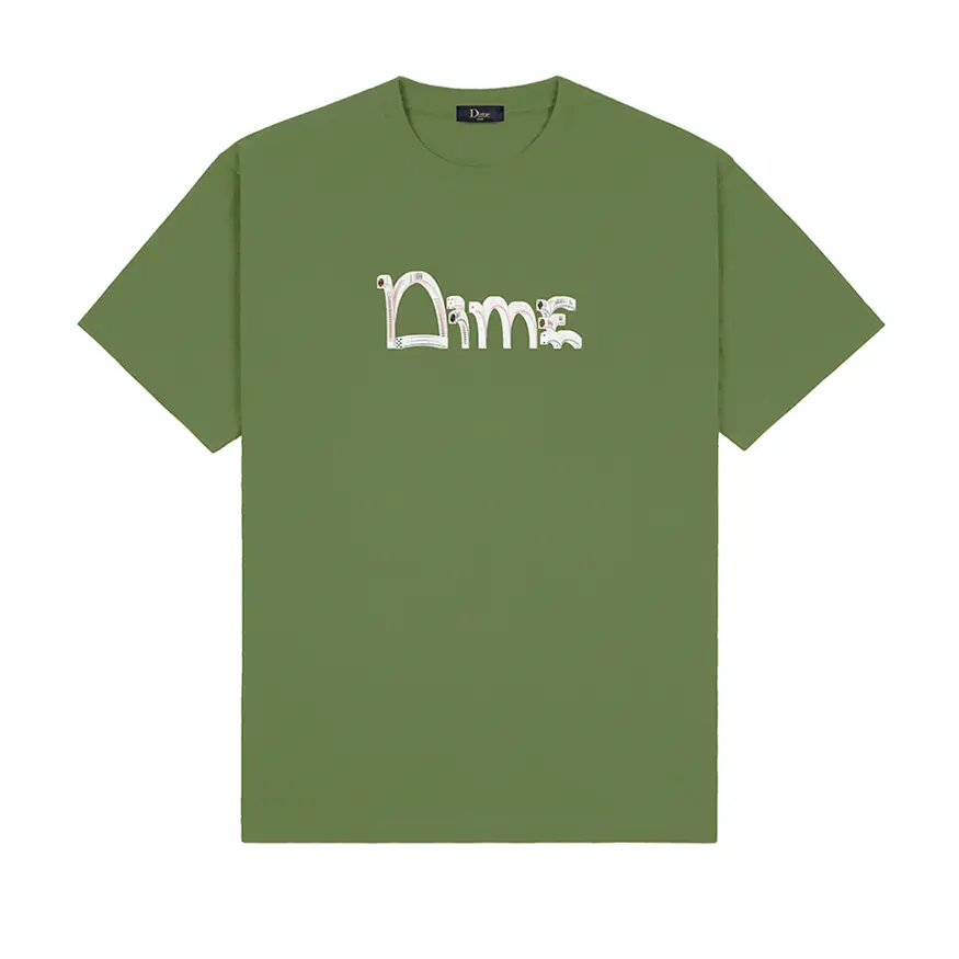 90s Graphic T-shirt-Dime MTL Winner Tee Shirt - Fir