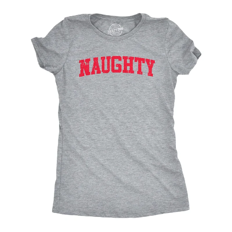 Tie-dye T-shirt-Naughty Women's T Shirt