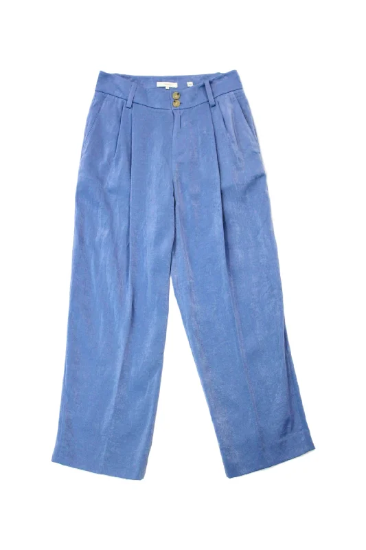 Wide-leg High-waisted Pants-Vince - Pleat Waist Pants