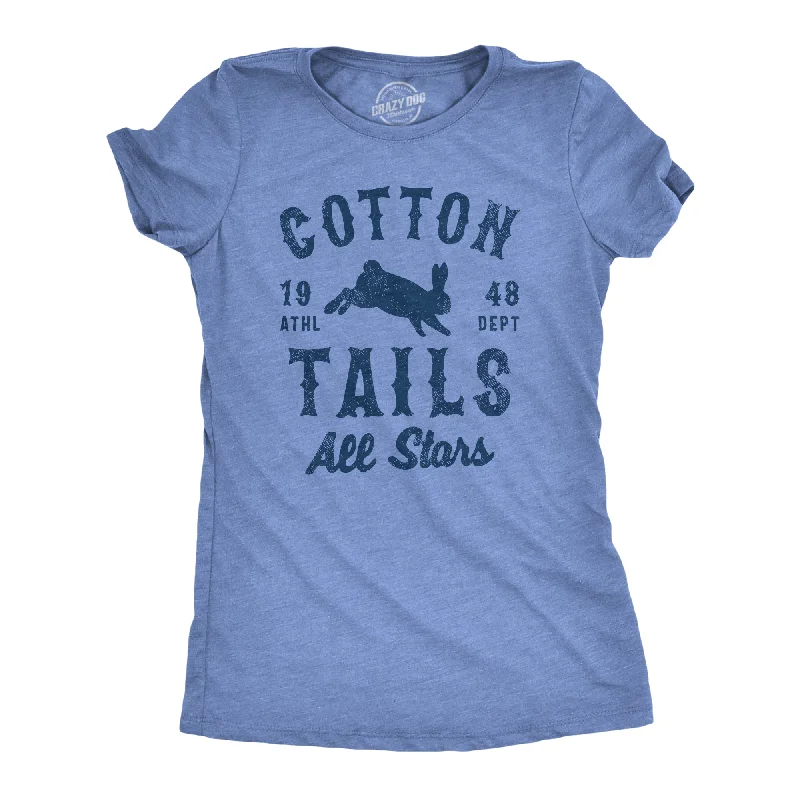 Vintage Logo T-shirt-Cotton Tails All Stars Women's T Shirt