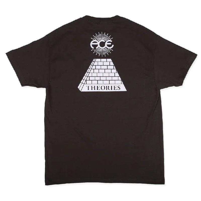 Simple Logo T-shirt-Ace Trucks x Theories of Atlantis Theoramid T-Shirt - Black