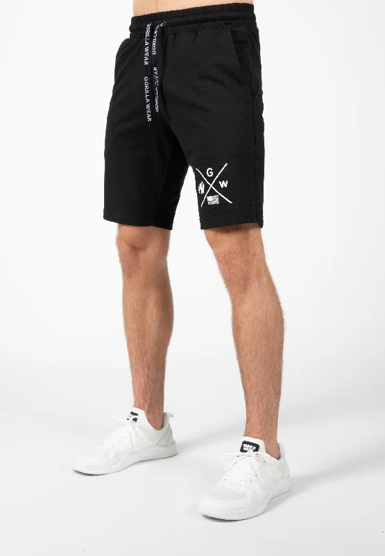 Summer Travel Shorts-Cisco Shorts - Black/White