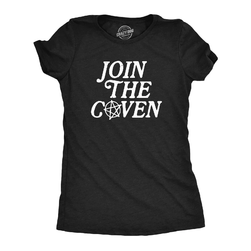 Retro Print T-shirt-Join The Coven Women's T Shirt